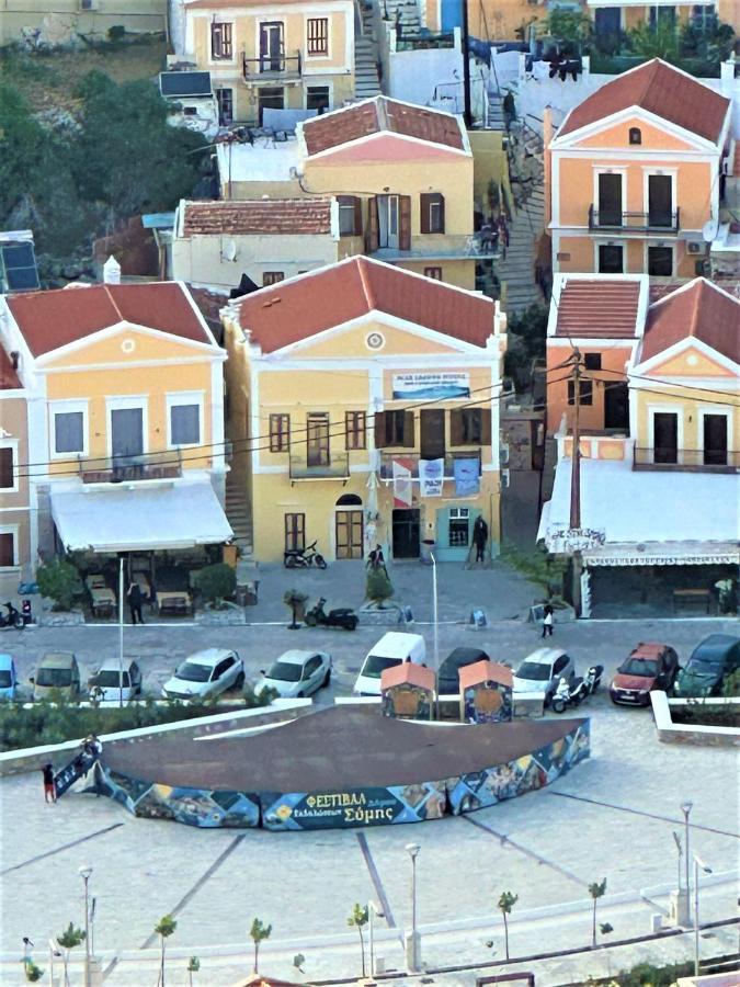 Aegean Blue Apartment Symi Exterior foto